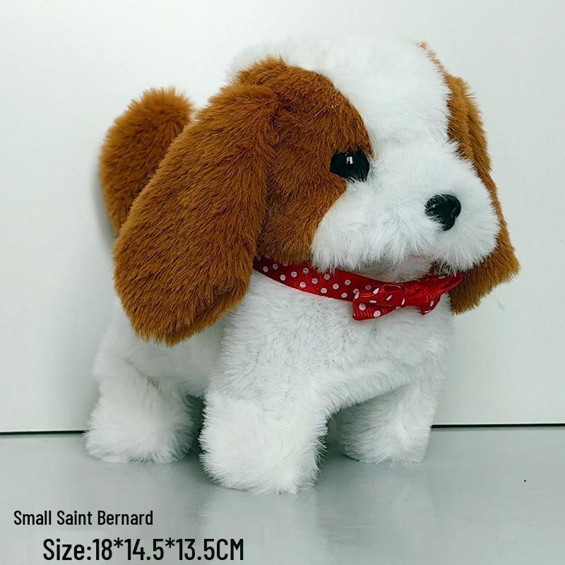 Electric Plush Pet: Jumping Sound Teddy Dog & Wagging Tail Husky