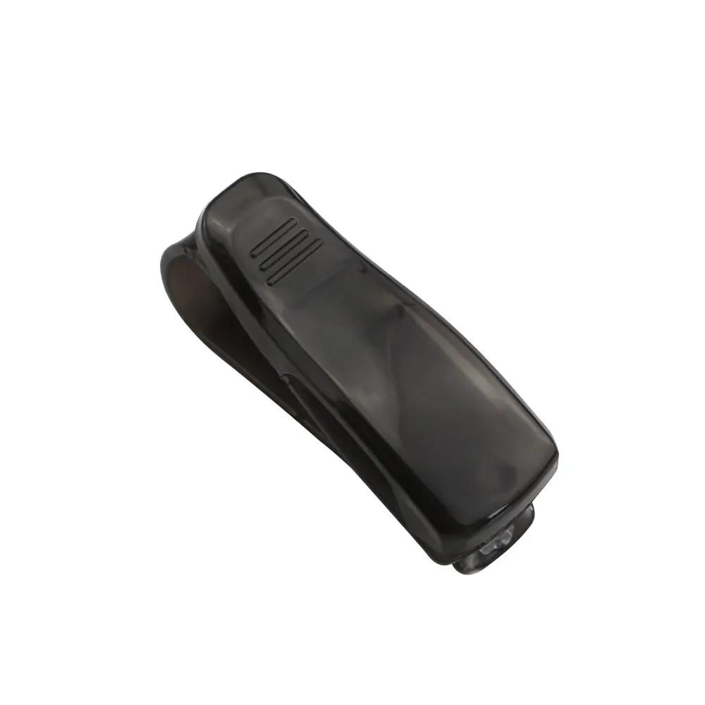 Car Sun Visor Glasses Box Sunglasses Clip Ticket Holder Stand Fastener Universal Card Pen Case Organizer Car Accessories