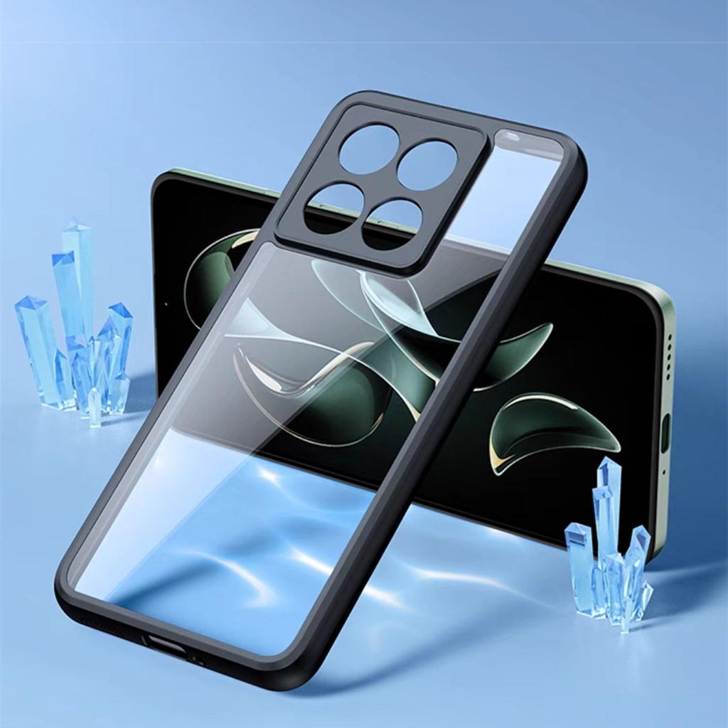 For Xiaomi 14T Pro Case Xiaomi 14T 14 13 13T Pro Cover Funda Coque Hard Transparent TPU Shockproof Back Bumper Xiaomi 14T Pro