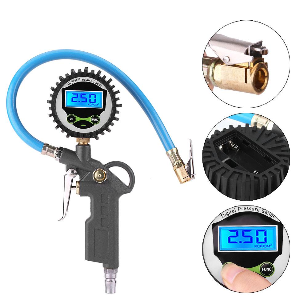 Car Vehicle Digital Tyre Tire   Pressure Inflator Gauge Meter  Tire Inflator Pressure Gauge Tire Pressure Meter
