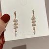 S925 Silver Leaf Tassel Earrings - Trendy 2022 Niche Design