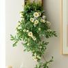 Nordic Style Artificial Flower Vine Elegant Hanging Daisy Pendant False Flower Vine  Wedding