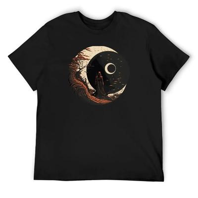 Bloodborne Moon T-Shirt ρούχα μεγάλα μεγέθη καλοκαιρινά τοπ μπλούζες μπλούζα με στάμπα μεγάλα μεγέθη ανδρικό μπλουζάκι προπόνησης
