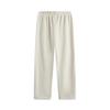 Li Ning Badfive Comfortable Versatile Loose Knit Sports Pants Men Pants Floral-Gray Light-Khaki AKLV011-2
