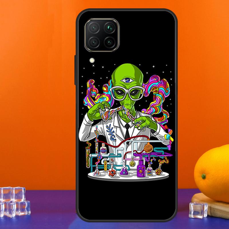 Space Alien Magic For Huawei Nova 7i 8i 11i 12i 12s 9 10 SE Y91 Y90 Y60 Y70 Y72 Y61 P30 P40 Lite P60 Pro Case