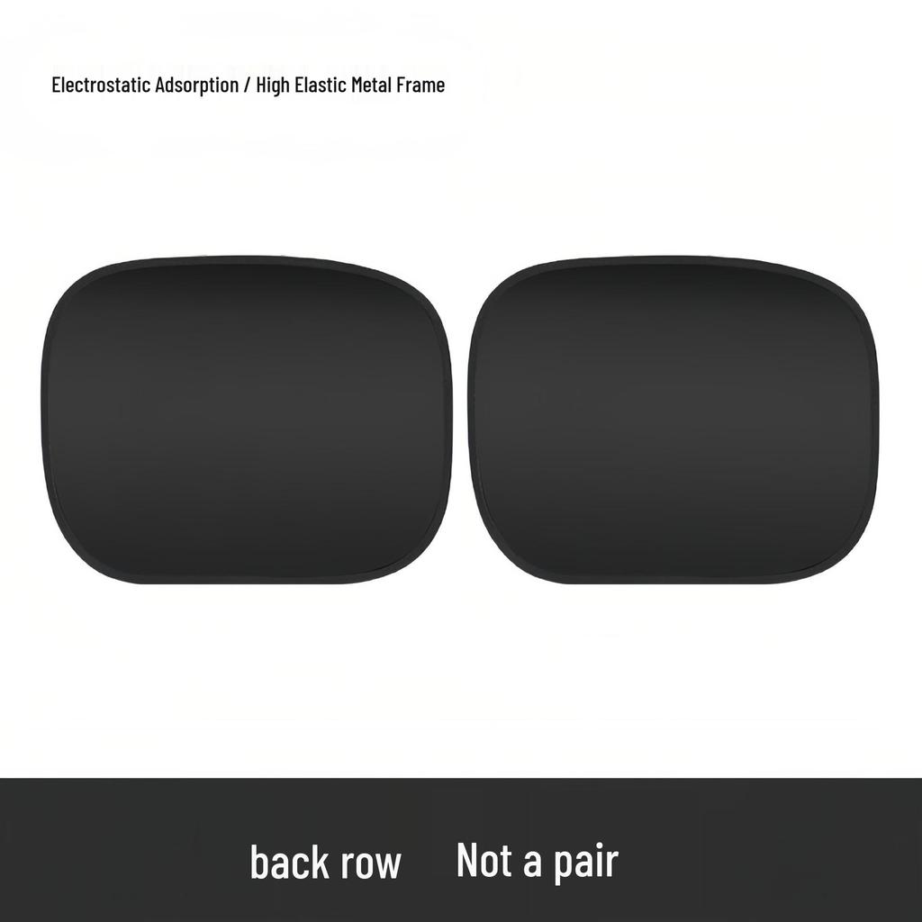 Car Sunshade: Static Suction Sun Visor for Side Windows - Heat Insulation & Sun Protection