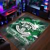 Crystal Velvet Rug Hibernian FC Print Custom Name Text Floor Mat Home Decor