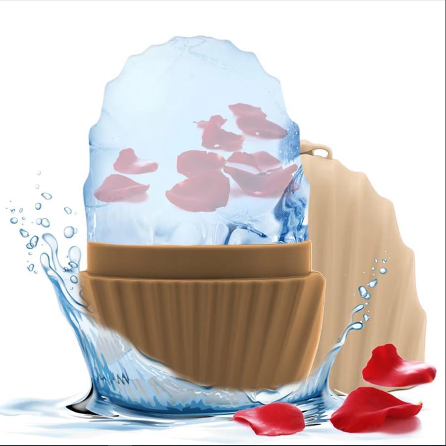 

Силіконова форма для льоду Ice Face Roller Ice Cube Beauty Massage рожевий