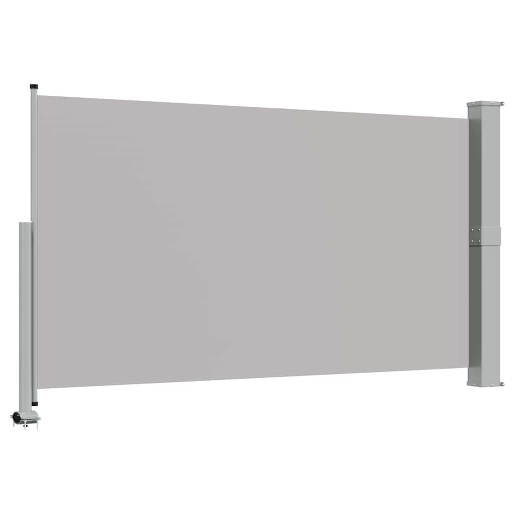 Retractable Side Awning 140x300 cm Grey