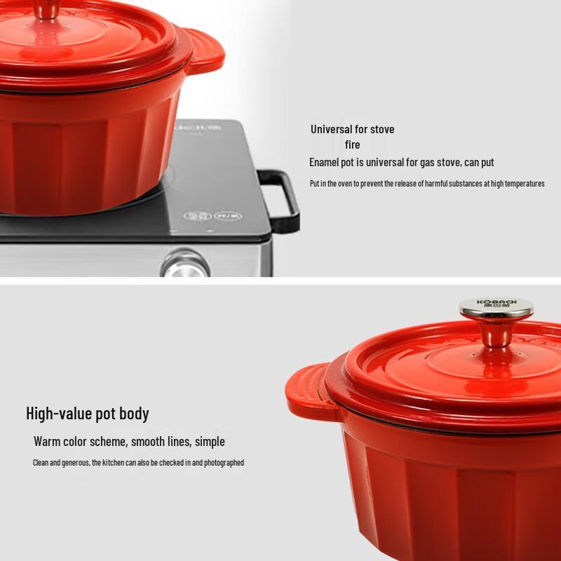 Kambach 24cm Lord Enamel Cast Iron Pot