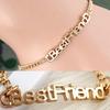 Unisex Letters Friendship Chain Armbånd Smykkegaver til bestevenn