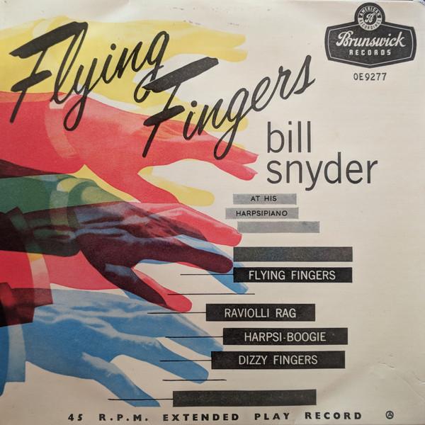

7inch Record BILL SNYDER Flying Fingers OE9277 Brunswick 1956 UK Jazz Used
