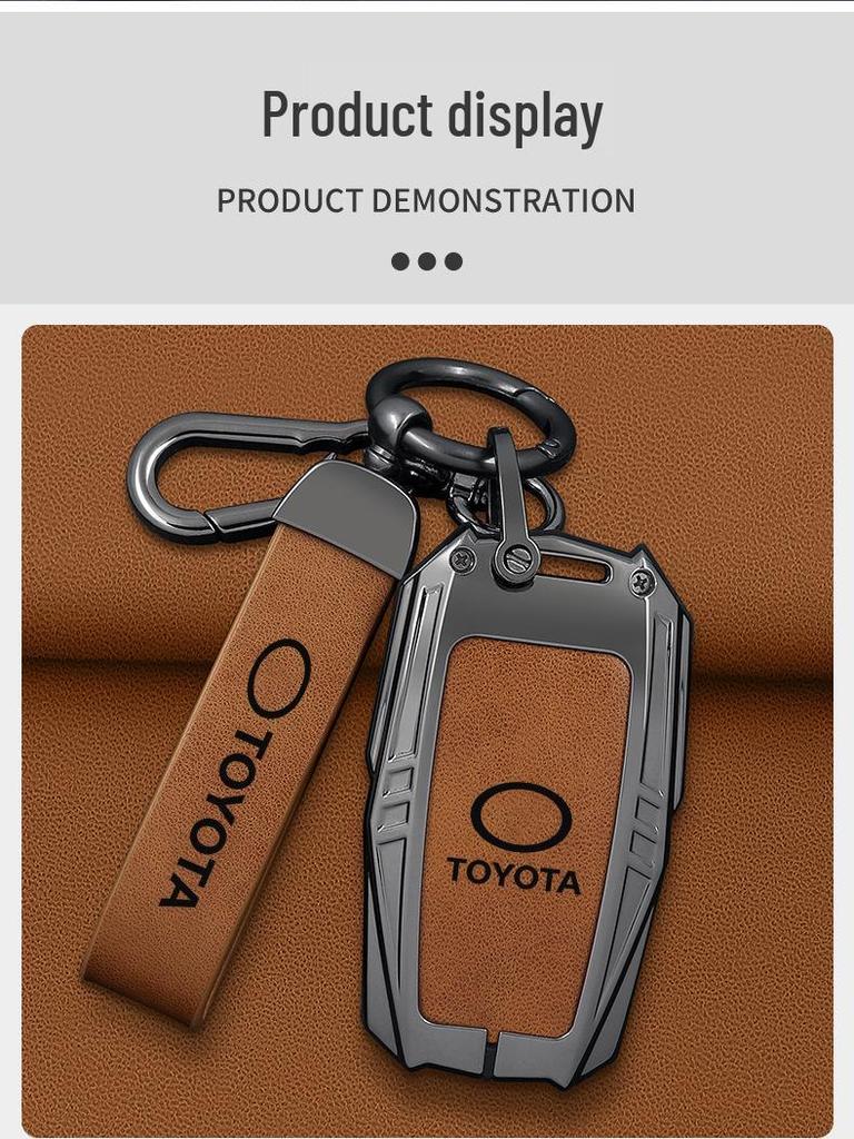 2024 Toyota Corolla Cross Hybrid Key Case - Pioneer Version with High-End Feel