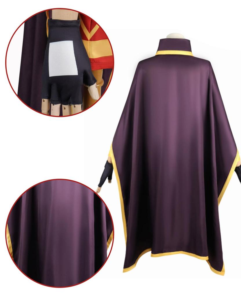 KonoSuba Cosplay Kazuma Sato Costum Cosplay Zeița Aqua Cosplay Vrăjitor Megumin Costume Cosplay Kazuma Sato Binecuvântare pentru această Lume Minunată Cosplay