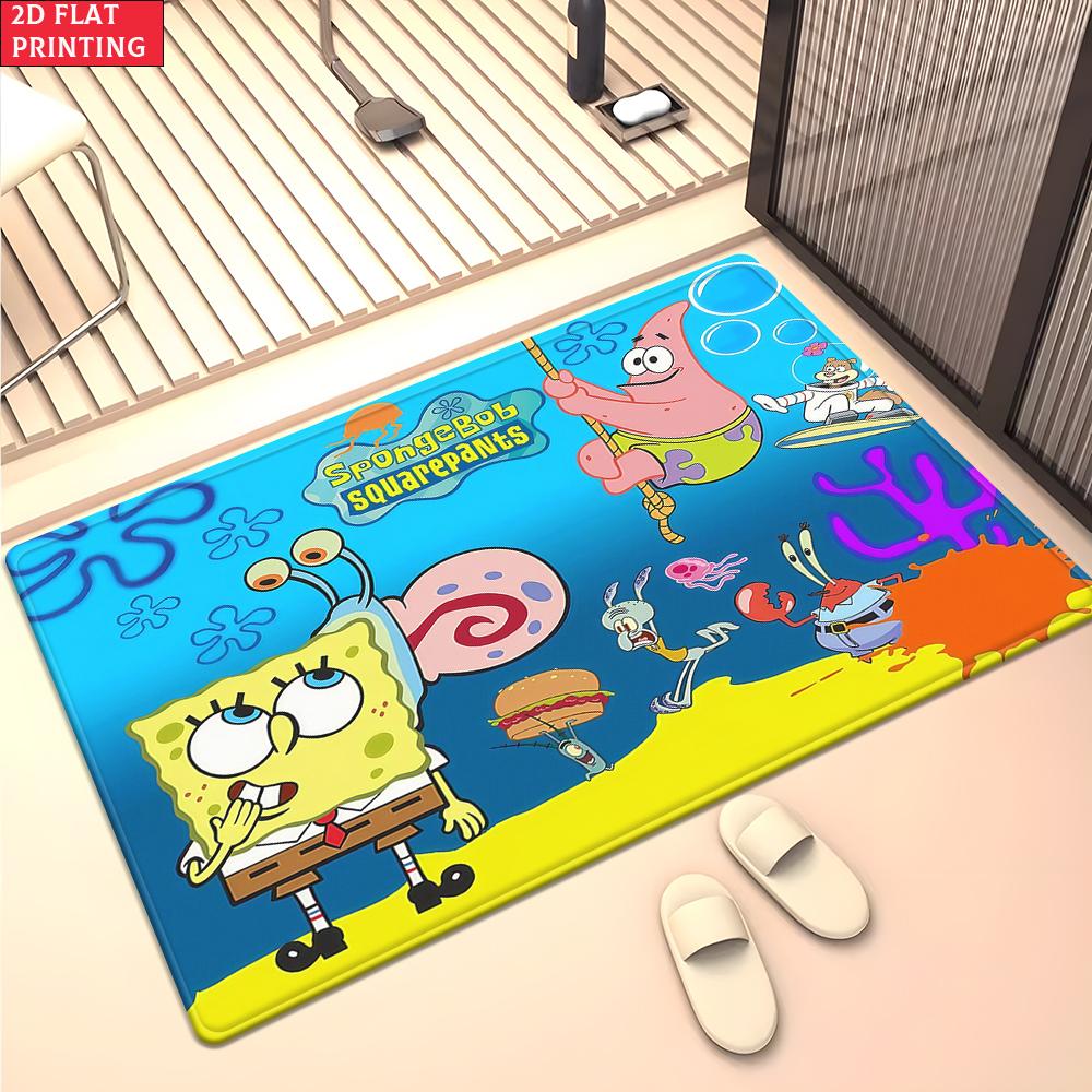 Slip Bikini Festa in Spiaggia Tappeto Stanza Grande Antiscivolo Cartone Animato Camera da Letto Bambini Tappetino Pavimento Soggiorno Decorazione Casa Tappeto Gioco Bambini