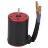 3650 3900KV Brushless Motor 80A ESC Set Waterproof Brushless Motor with Programming Card 4mm Banana Plug for 1/10 1/8 RC Car