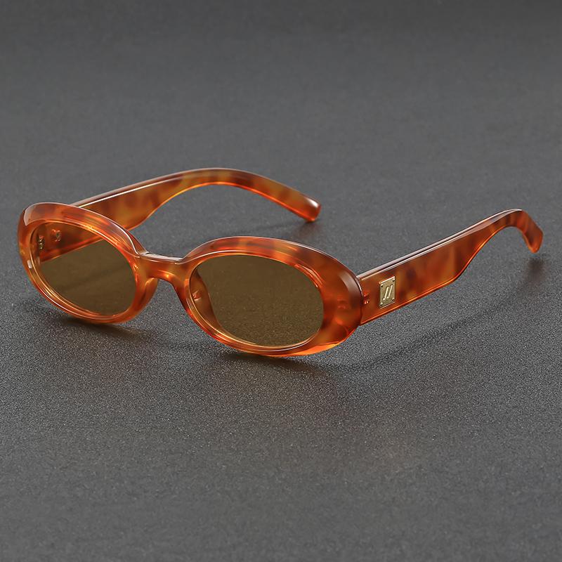 Small-Framed Oval-Shaped Korean-Style Sunglasses Are Fashionable Retro Versatile And Personalized