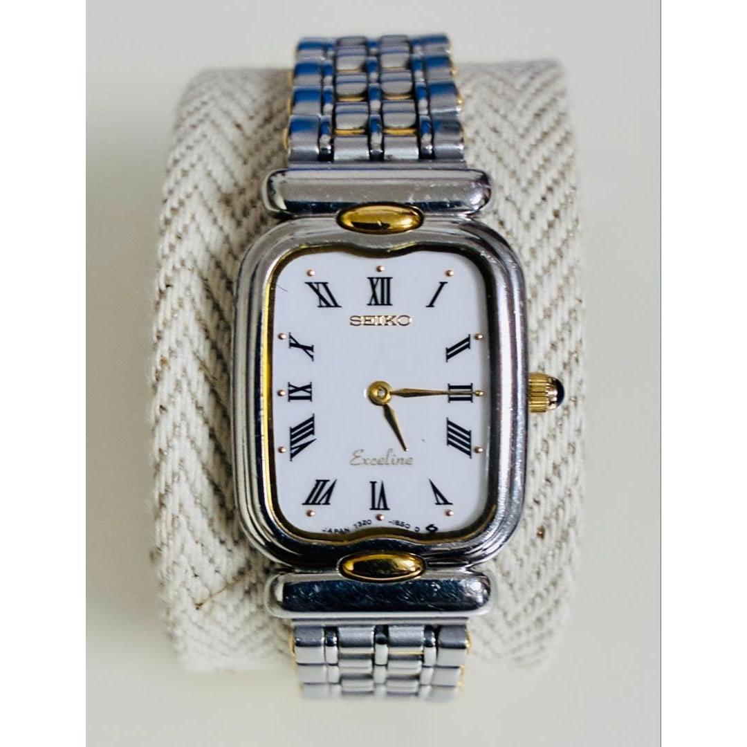 Used [Working/Battery Replaced] Seiko Excelline Ladies Watch with Extra Frames