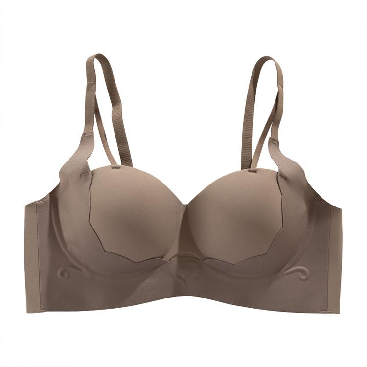 Lift and gather, no traces, no traces, anti-sagging, close the secondary breasts and support them to show a large half cup of autumn and winter bra.