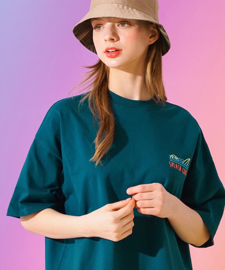 TWN Splash Short Sleeve Blue Green Stst3278