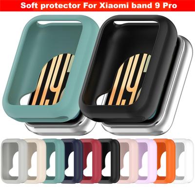 Protective Case For Xiaomi Band 9 Pro Case Wristband Screen Protector For Xiaomi Band 9 Pro Protector Smart Watches Accessories
