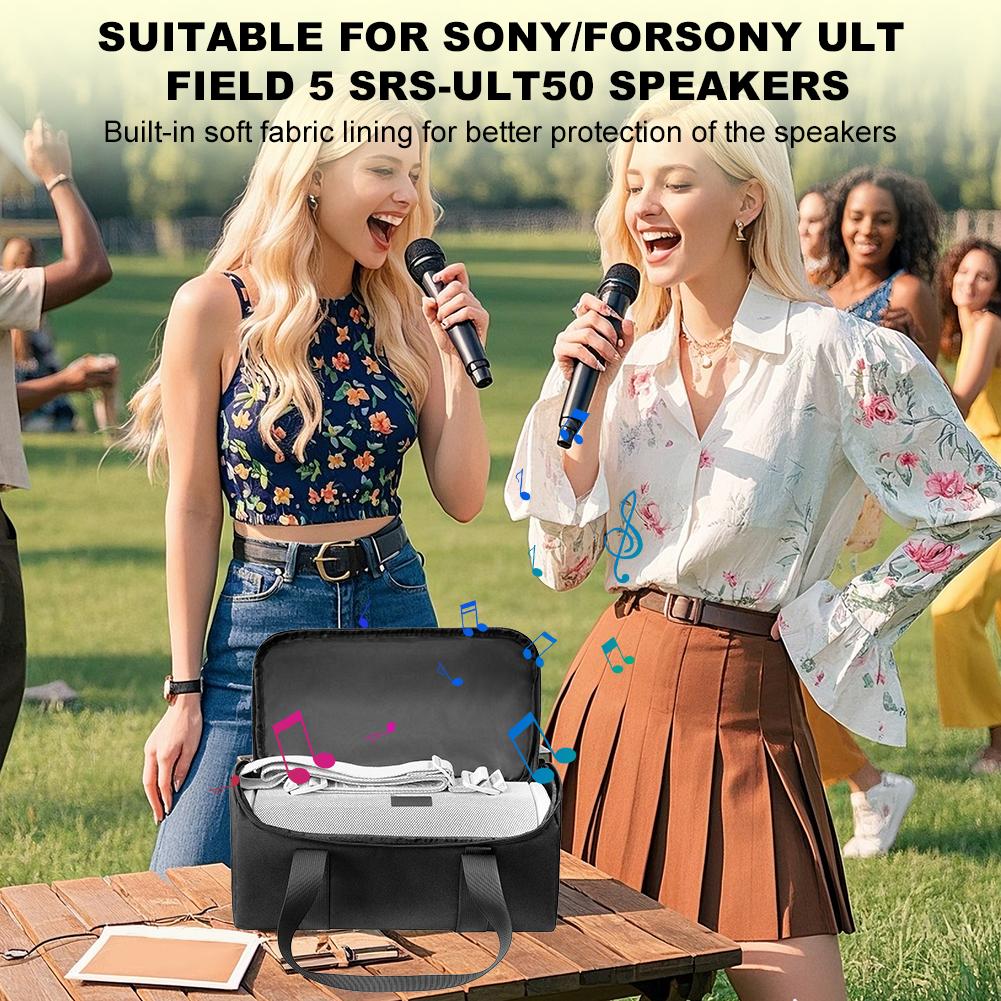 

For Sony ULT FIELD 5 SRS-ULT50 Outdoor Travel Case Shockproof BT Speaker Carry Case Anti-Scratch Wireless BT Speaker Accessories China Mainland