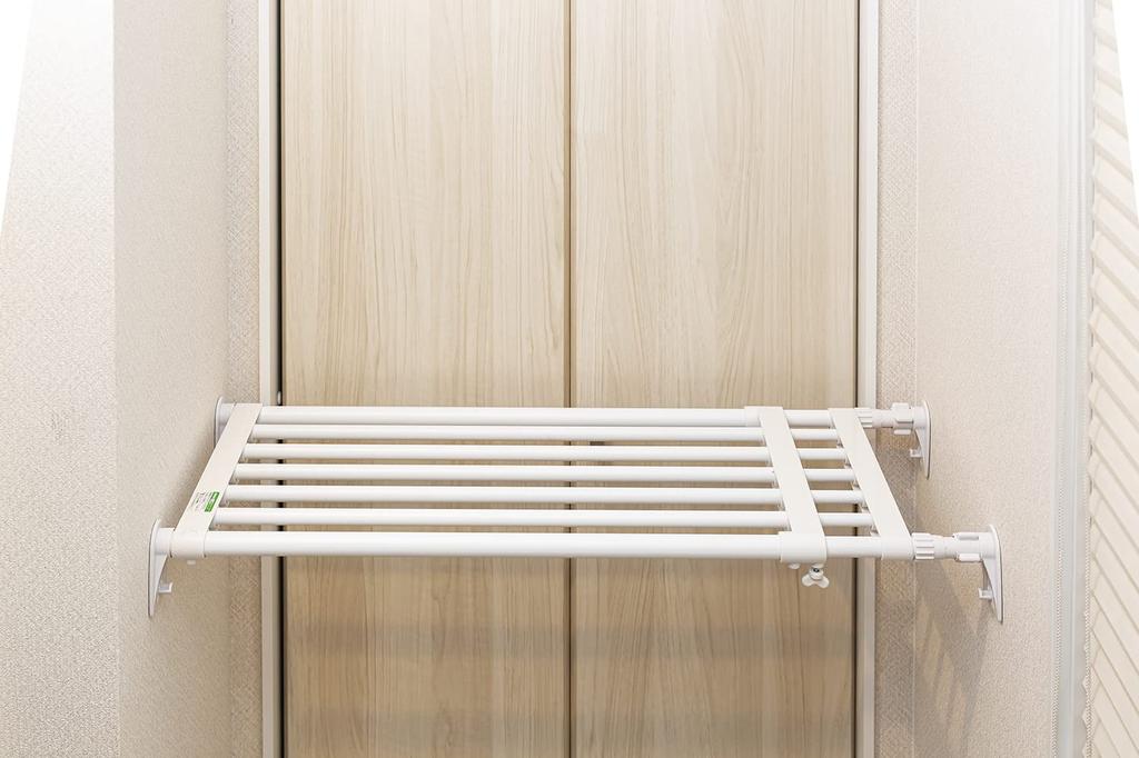 Sekisui Plastics Co., Ltd. Sekisui Heavy-Duty Multi-Rack, Medium, Mounting Range: 75-120cm Wide, 33cm Deep
