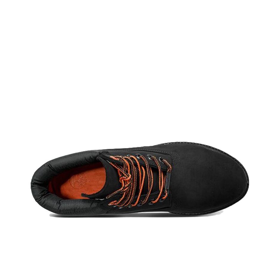 Timberland Stivali da Lavoro Classici da Esterno 6 Pollici Corti Neri Largi Stivali da Uomo A1U7M