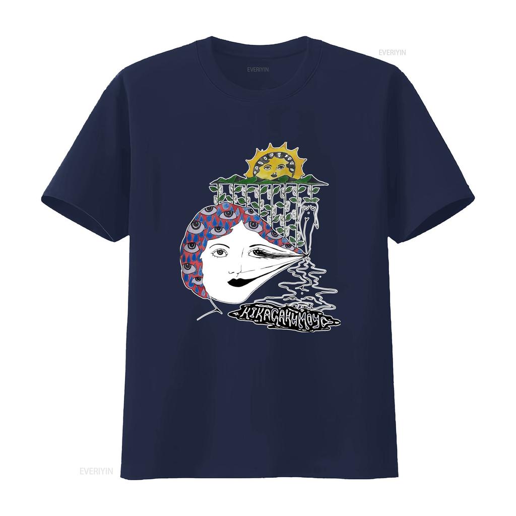 Vtg Kikagaku Moyo Band Artistic Music Lover Cotton T Shirt S 5XL for Fans Unique Design vintage Washed graphic Stretched