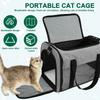 Portable Pet Carrier Bag Oxford Cloth Breathable Cat Carrier Bag with Shoulder Strap Pet Supplies Cat Carrier Handbag for Travel