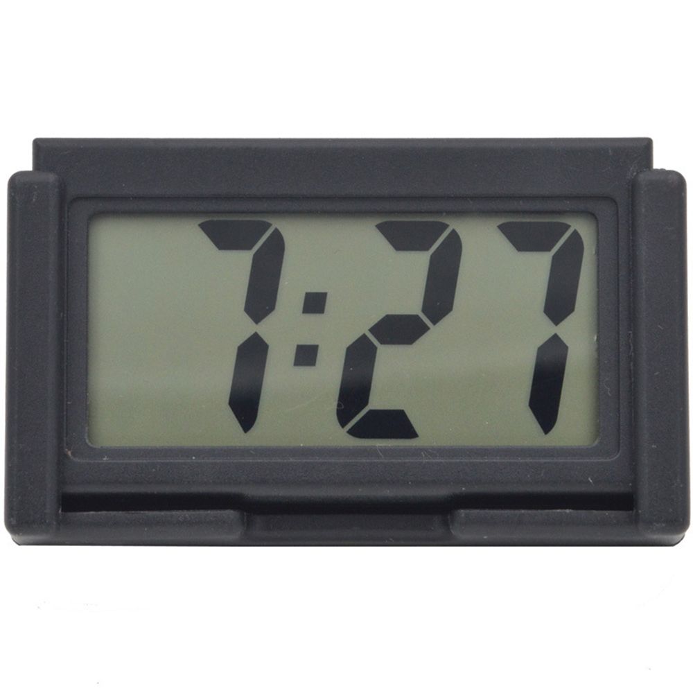 Portable Electronic LCD Screen Digital Clock Calendar Table Clock Mini
