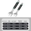 Long Handle Universal Spanner Anti-Slip Clamp Wrench Useful Adjustable Wrench  Car Repair