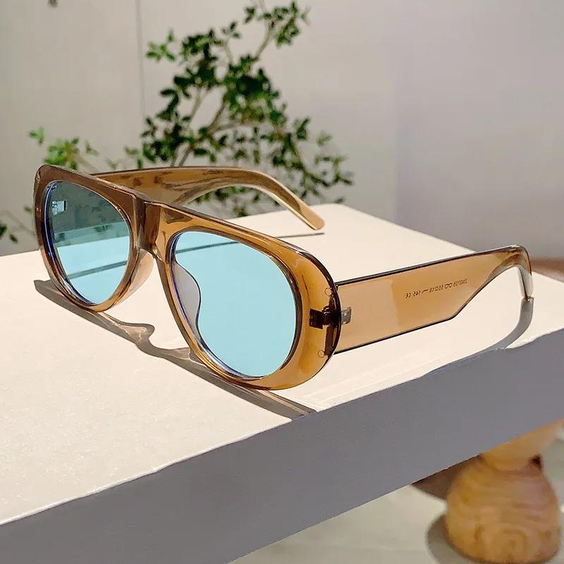 Women Vintage Large Frame Sunglasses Travel Fashion UV400 Sun Glasses Unisex Men Oversized Outdoor Eye Protection Gogggles
