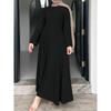 Elegant Trumpet Dress for Women, Waist Cinching Long Dress, Daily Casual, Soft and Comfortable Dress
