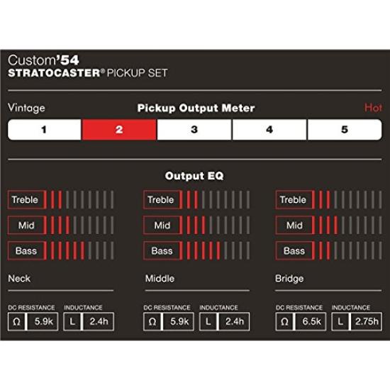 Fender Pickup Custom Shop Pickup personalizzati '54 Stratocaster®