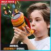 Whistles Horn Toys Simulation Animal Sounds Calls 30 Sound Effects Kids Horn Toys Whistles Competition Game with 5 Levels Lights