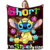 Stitch Flannel Blanket Star Baby Blanket Air Conditioning Blanket Nap Blanket Flannel Blanket Cross Border