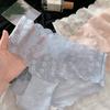 Women Sweet Lace Panties Cotton Antibacterial Crotch Girls Seamless Sexy Underwear Low Waist Thin Hollow Briefs