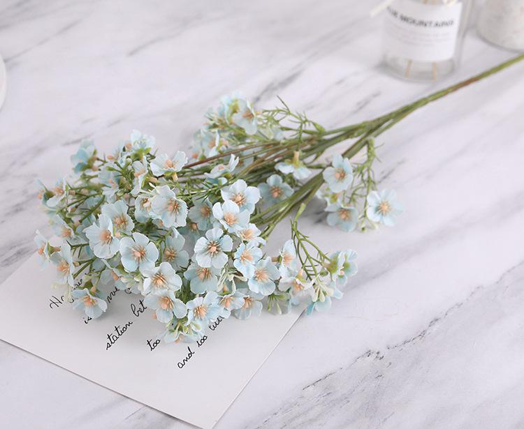 Baihua Bang Koreanischer Stil Schleierkraut Künstliche Blumen für Heimdekoration