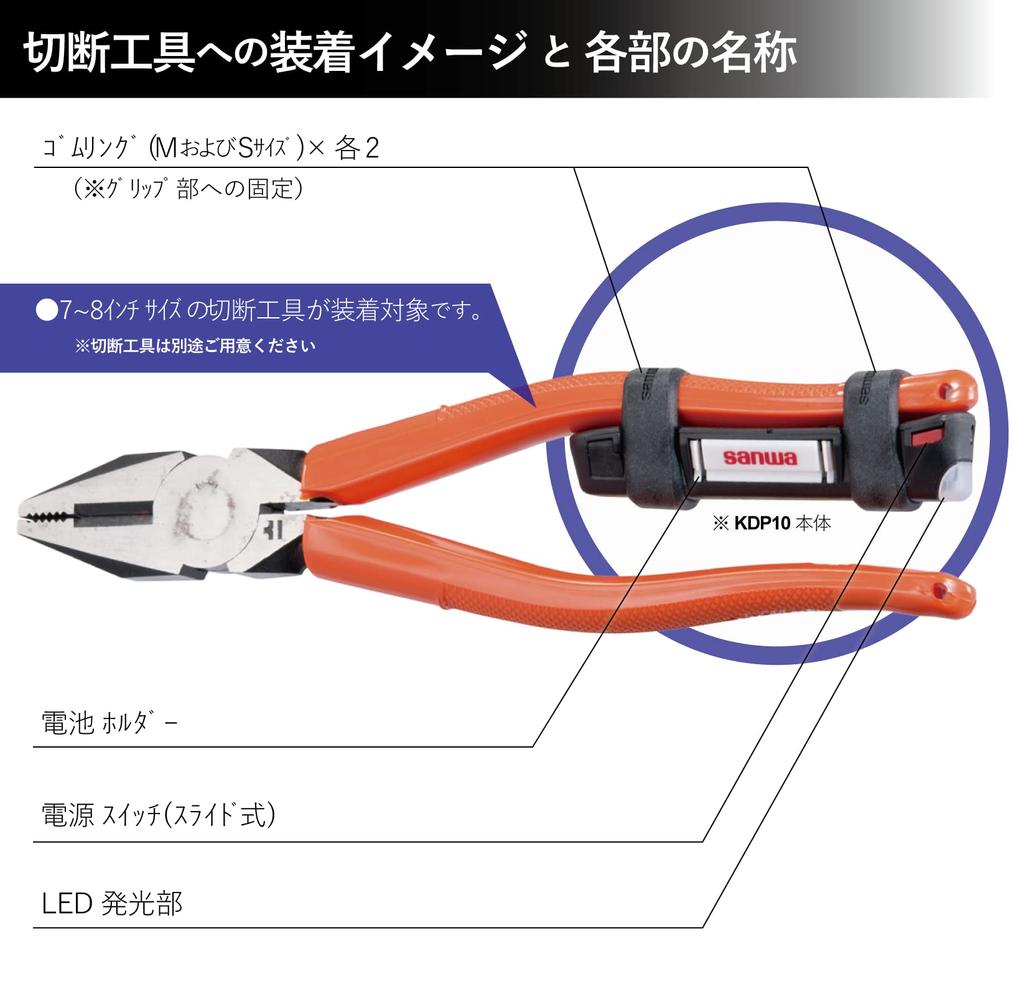 Sanwa Elektrizitätszähler Live-Draht-Sensor KDP10 (Sanwa)