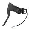 Quick Releases Brakes Lever Brakes Handle For Electric Scooter Carbon Fiber Nylon Construction Includes Safety Bells