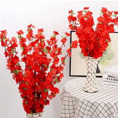 Short/Long Red Artificial Flowers Multistyles Winter Spring Decoration  Home Decoration