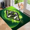 Soft Floor Carpet Borussia Mönchengladbach Pattern Area Rug Decorative Mat For Home Room Decoration