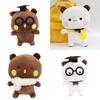 Panda Plush Toy With Soft Crystal Plush For Couple Gift And Home Decor