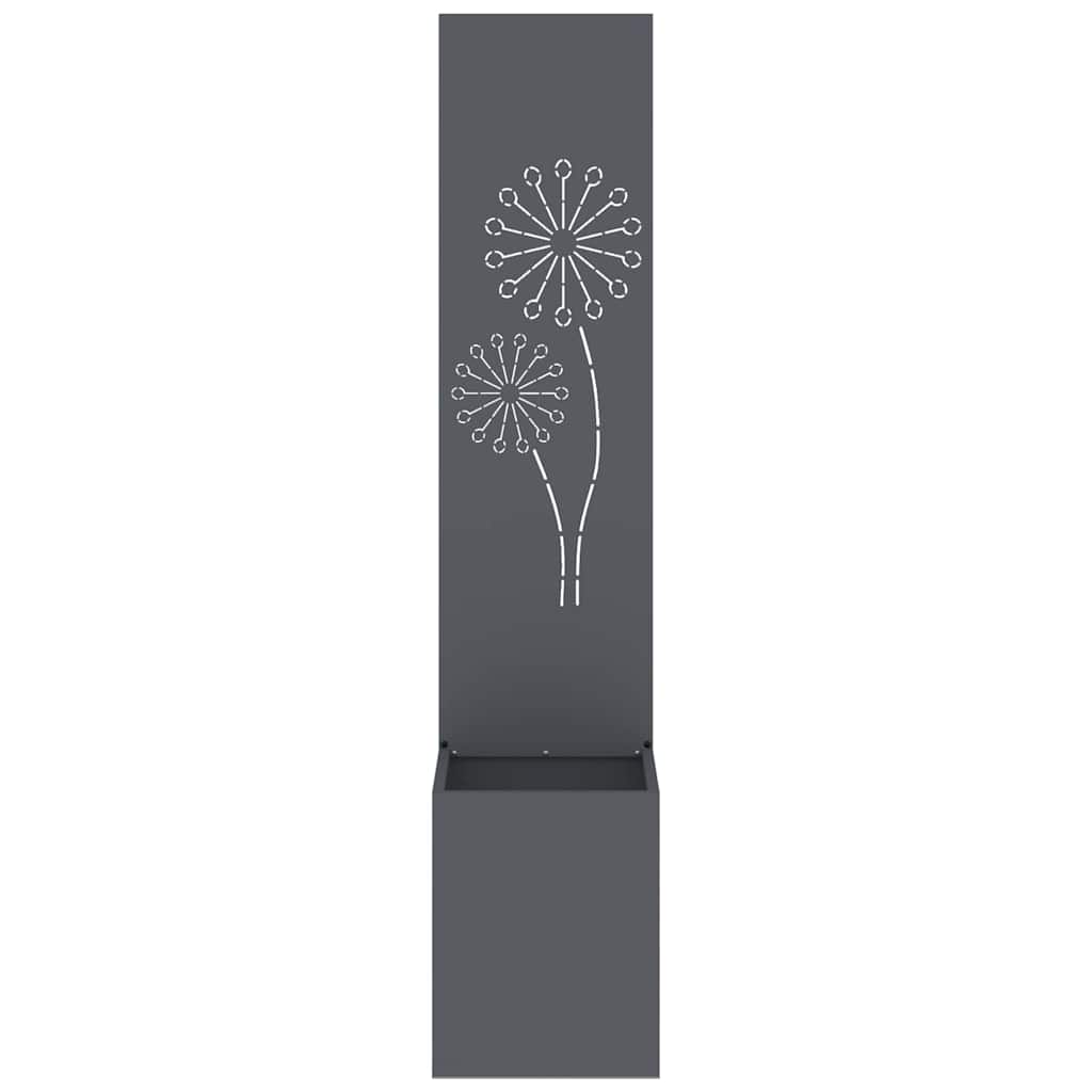 Garden Privacy Screen Canvas Anthracite 32 x 150 cm