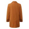 Trench Coats For Women's Long  Trench Coat Slim Classic With Pocket Solid Color Coats