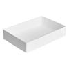 Amazon Basics Accessory Tray, Storage Organizer, Plastic, White, Rectangular, 24cm L x 17cm W x 5cm 