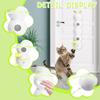 Interactive Cat Toy Rechargeable Caterpillar Teasing Cat Stick Toy with Suction Cup Bite Resistant Smart Cat Toy Pet Supplies