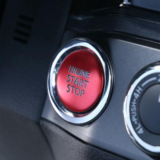 Engine Start Stop Push Button Switch Cover Trim Fit For Toyota Tacoma of 2016-23