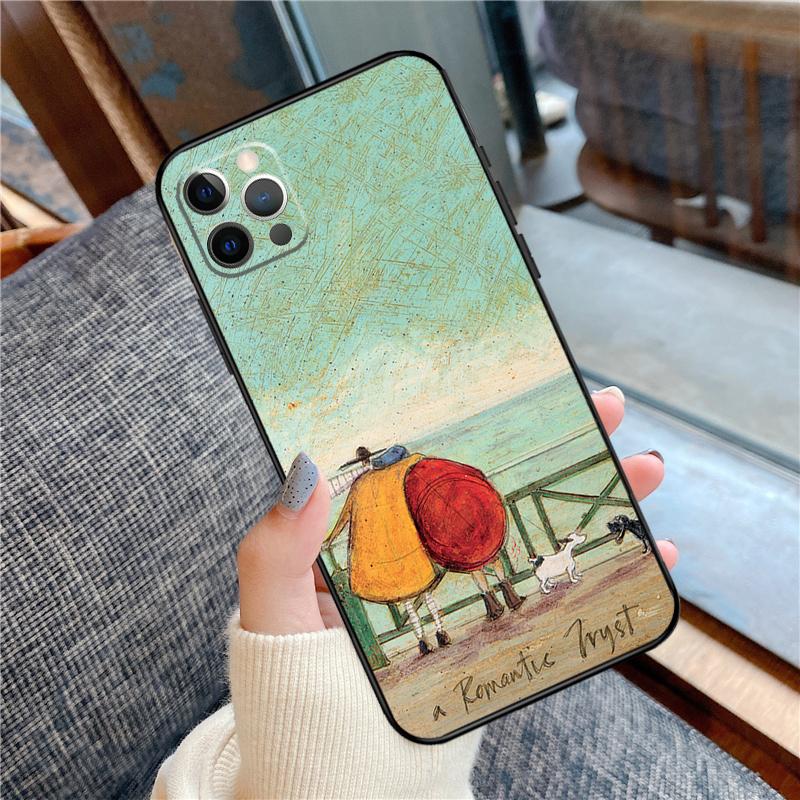 Sam Toft Art Abstract Landscape Bumper Protection Case For iPhone 17 Pro Max 17 Air Soft Cover